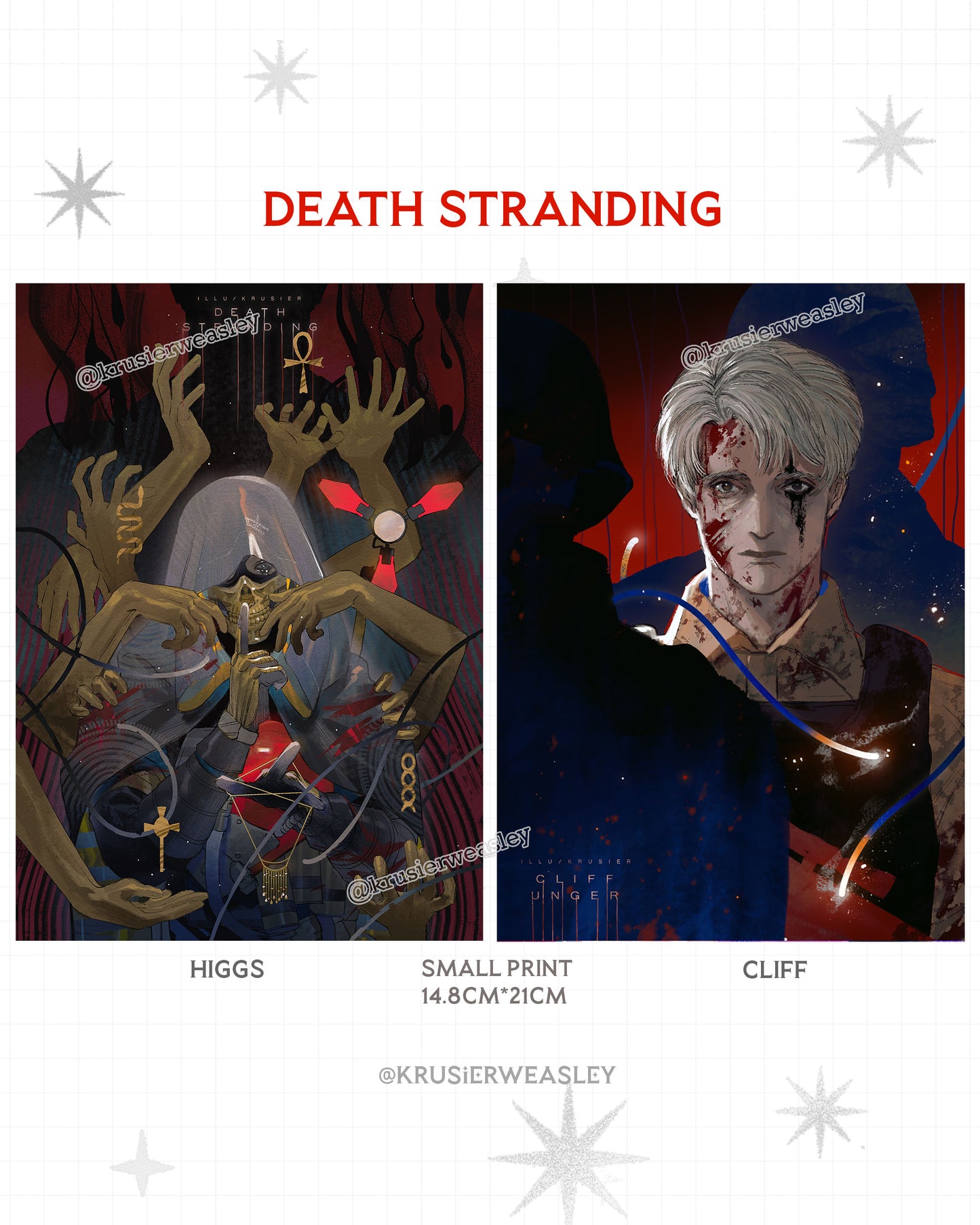 Death Stranding Prints A5