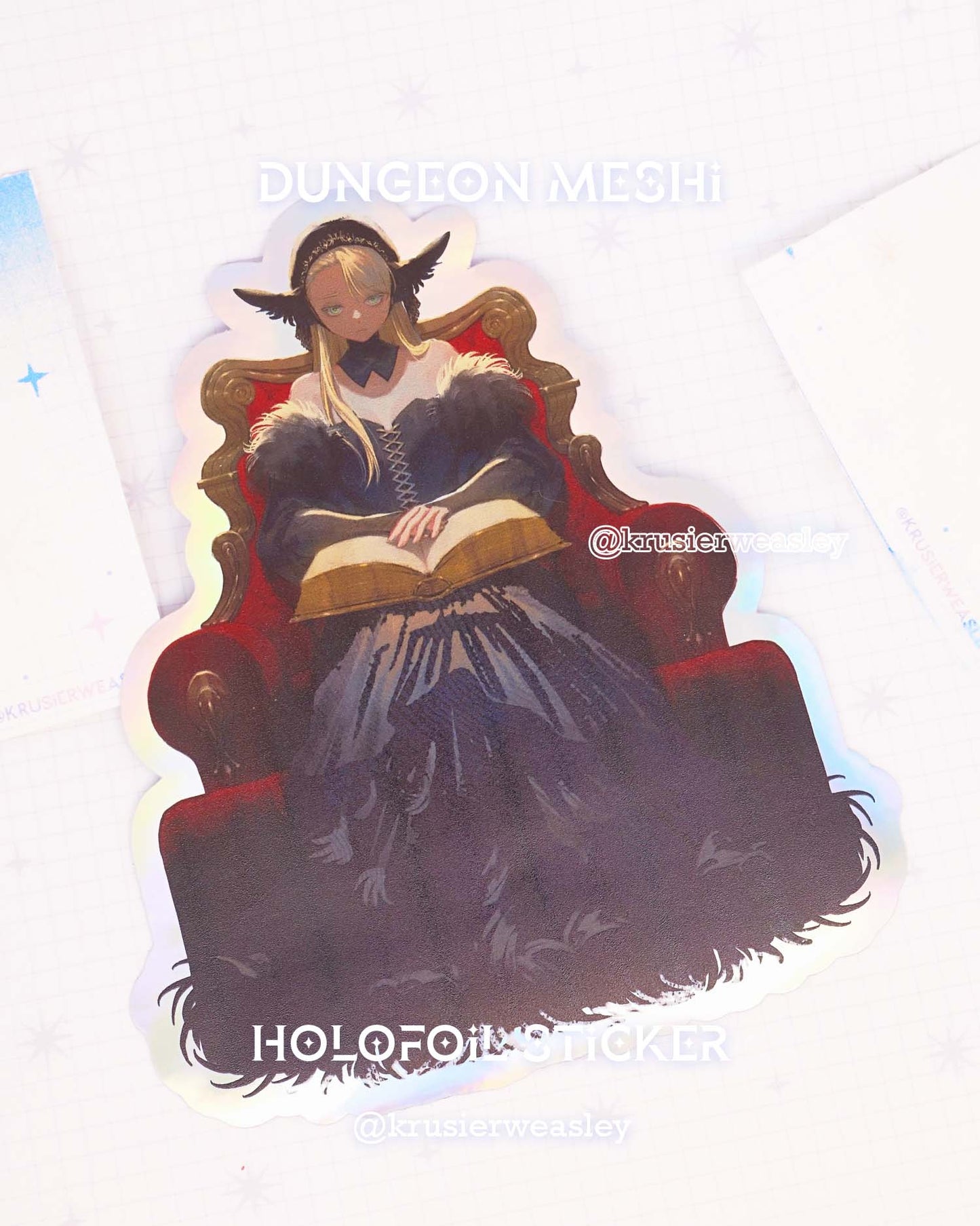 Marcille & Falin | Dungeon Meshi Prints | Stickers