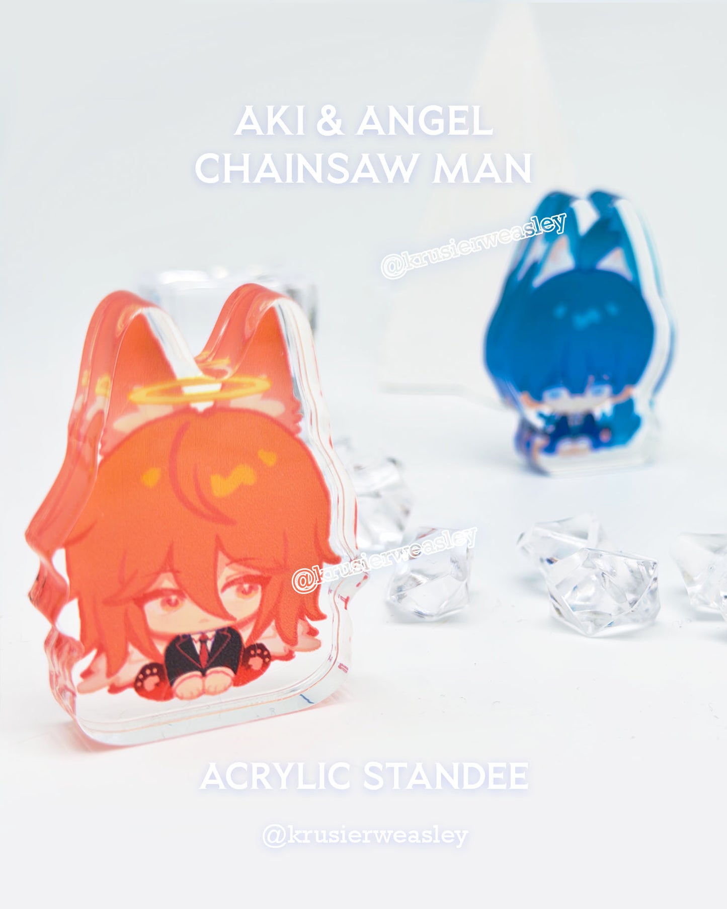 Aki | Angel Devil | Standees | Stickers