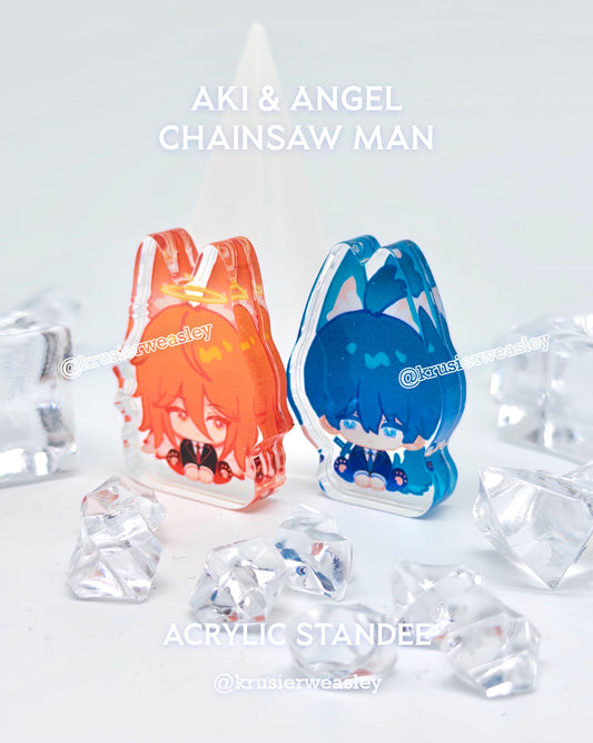 Aki | Angel Devil | Standees | Stickers