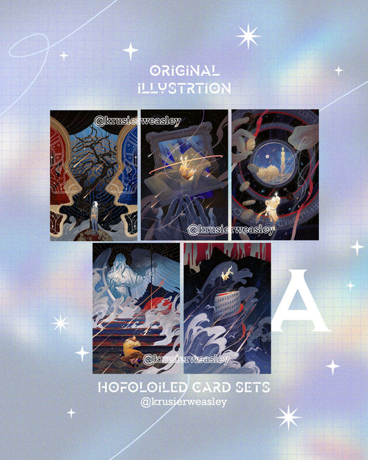 Holofoild Print Sets | Original Illustration Series