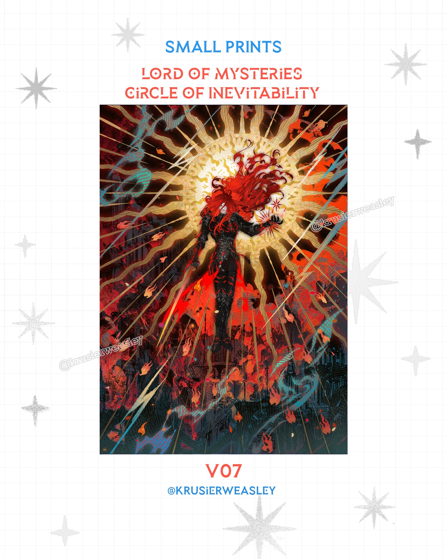 Lord of Mysteries | Circle of Inevitability Prints A5