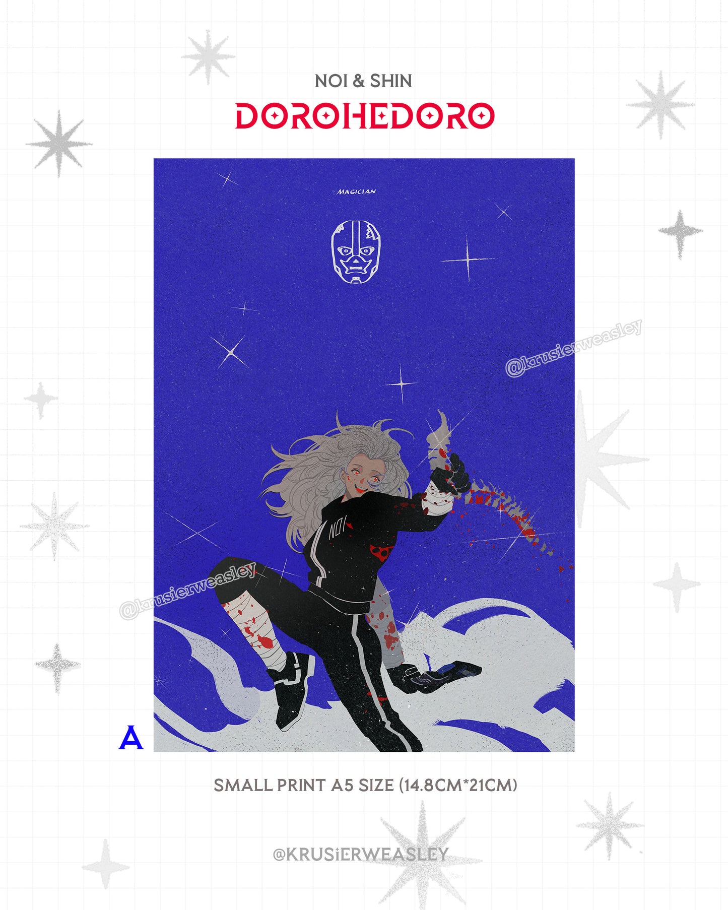 Dorohedoro | Noi & Shin | Prints | Charms | Stickers