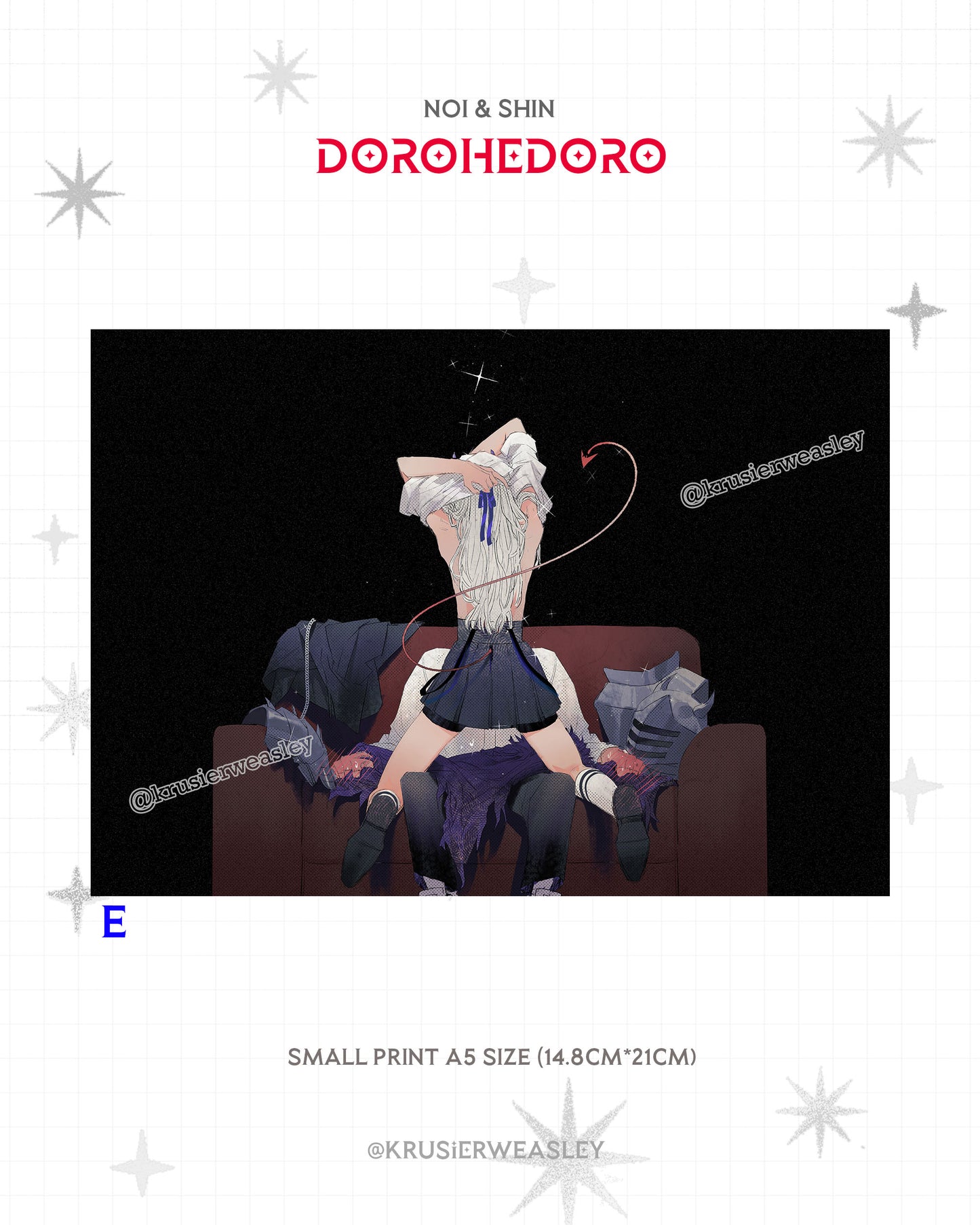 Dorohedoro | Noi & Shin | Prints | Charms | Stickers