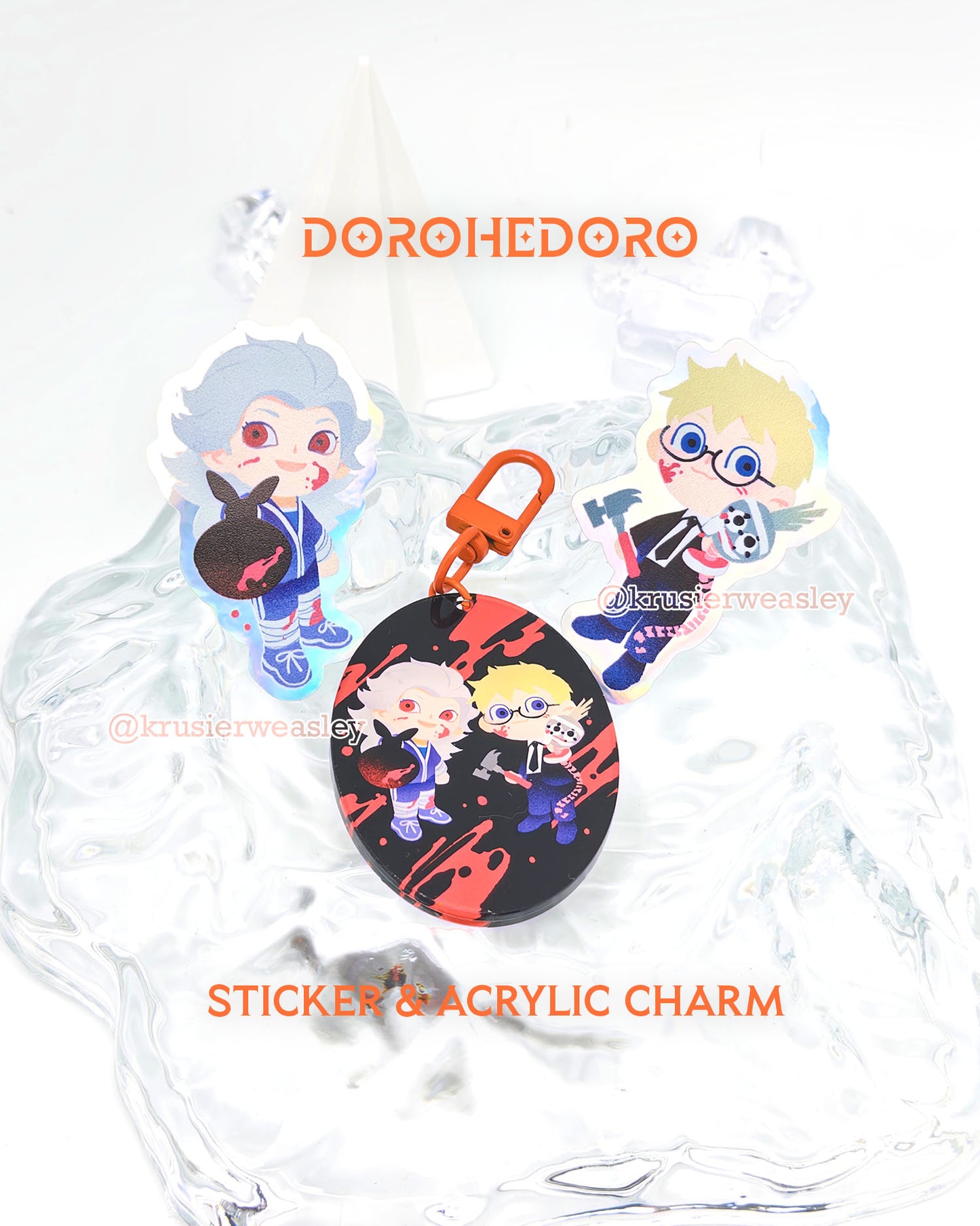 Dorohedoro | Noi & Shin | Prints | Charms | Stickers