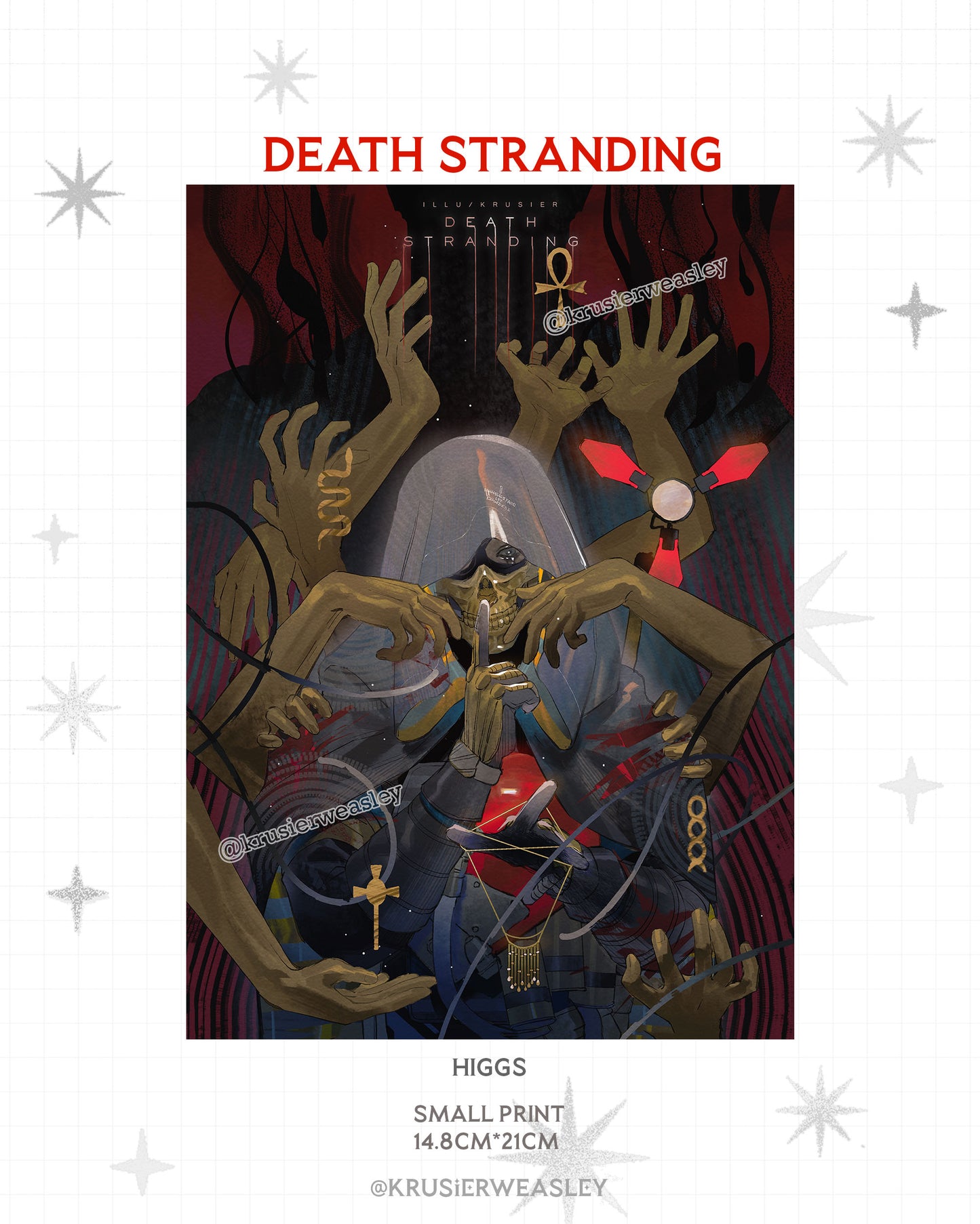 Death Stranding Prints A5