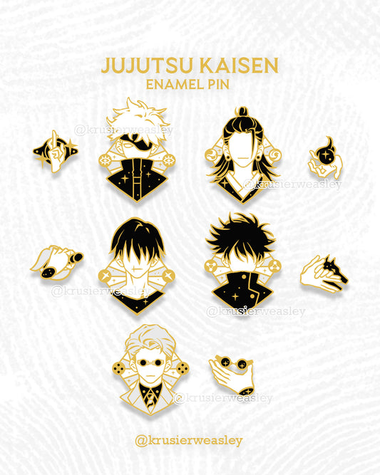 Jujutsu Kaisen Enamel Pin Collection