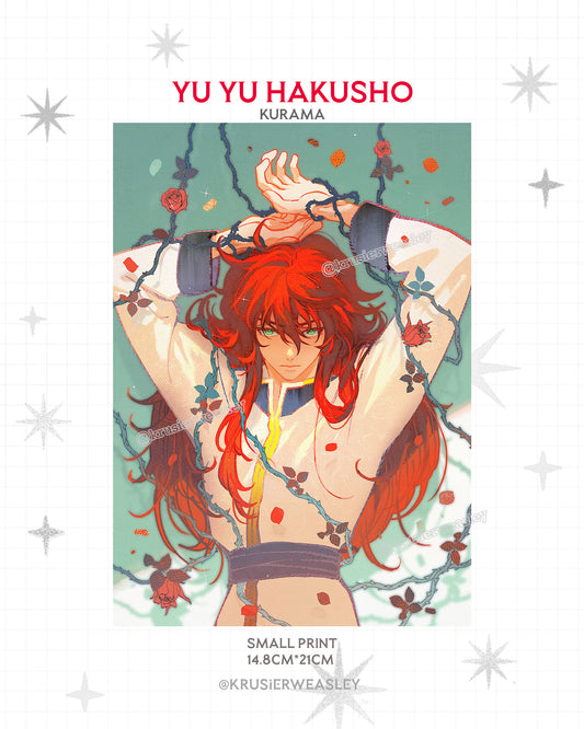 Kuruma Print A5 | Yu Yu Hakusho
