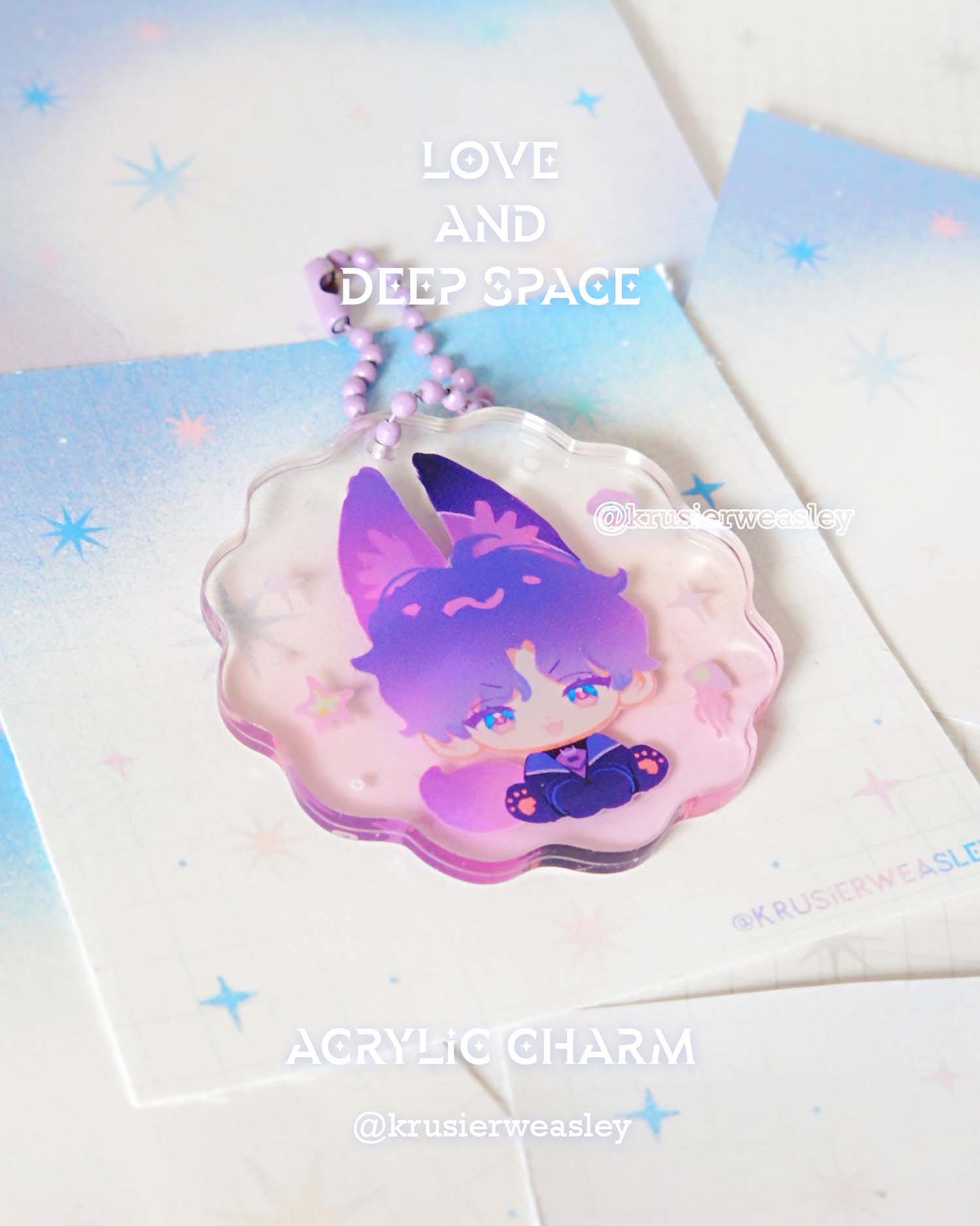 LADS Charms & Stickers | Love and Deep Space
