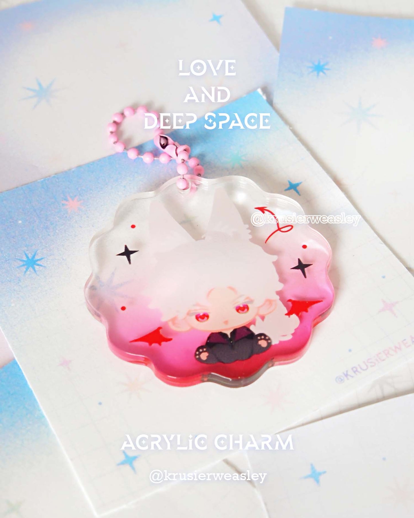 LADS Charms & Stickers | Love and Deep Space
