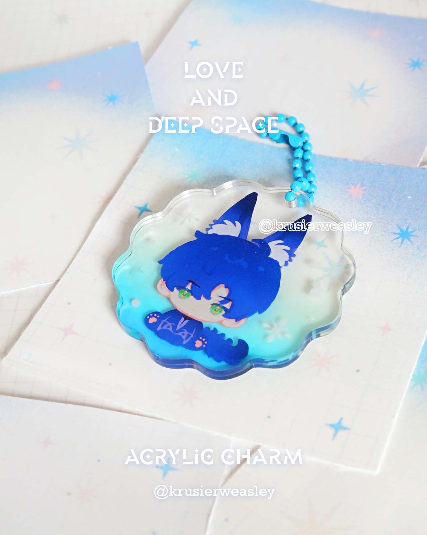 LADS Charms & Stickers | Love and Deep Space