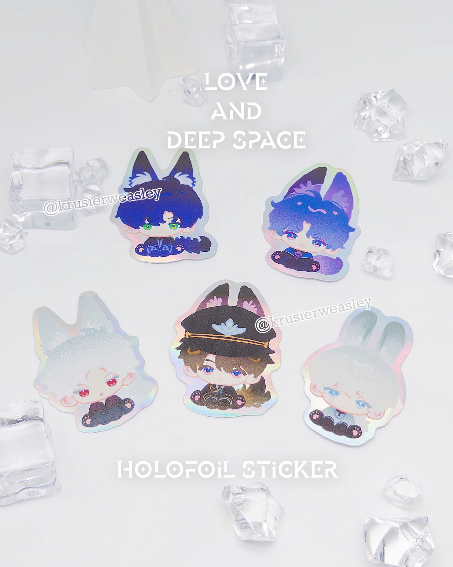LADS Charms & Stickers | Love and Deep Space