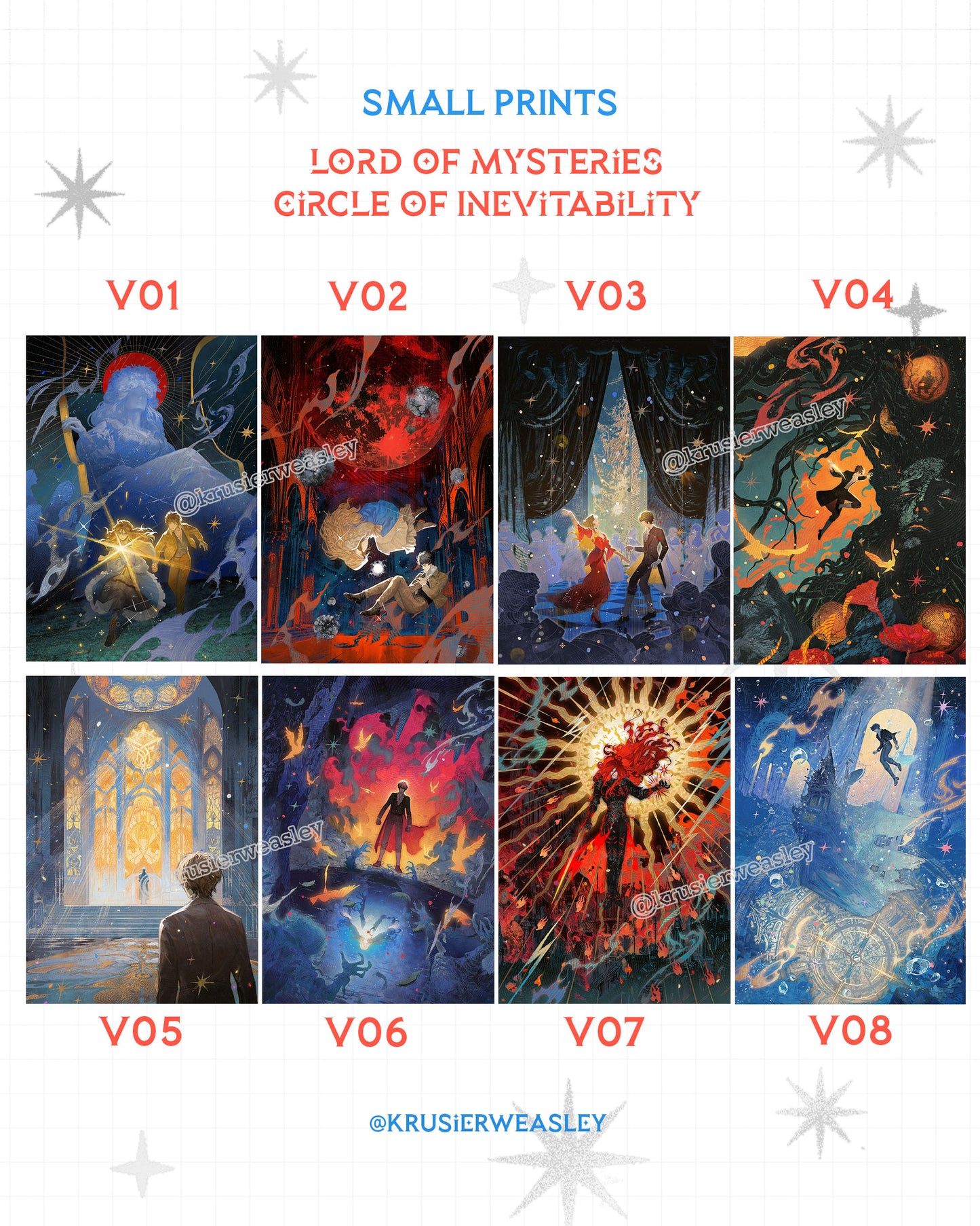 Lord of Mysteries | Circle of Inevitability Prints A5