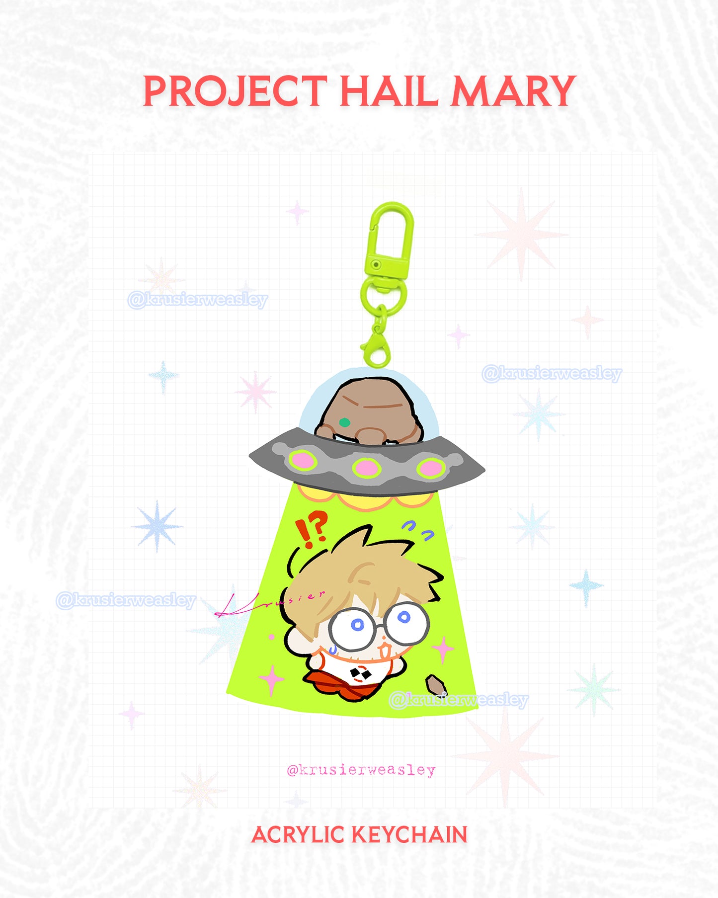 Pre-order | Project Hail May | Photocard+Charm+Print+Sticker | Ryland Grace