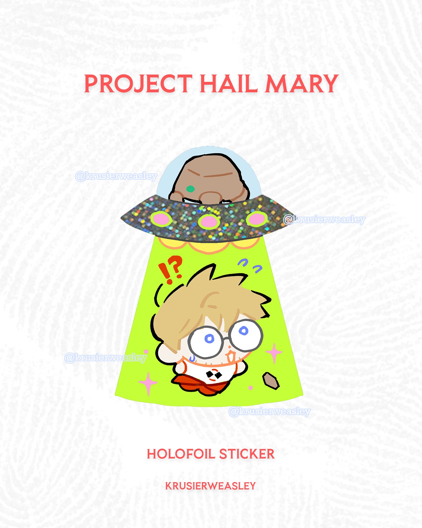 Pre-order | Project Hail May | Photocard+Charm+Print+Sticker | Ryland Grace