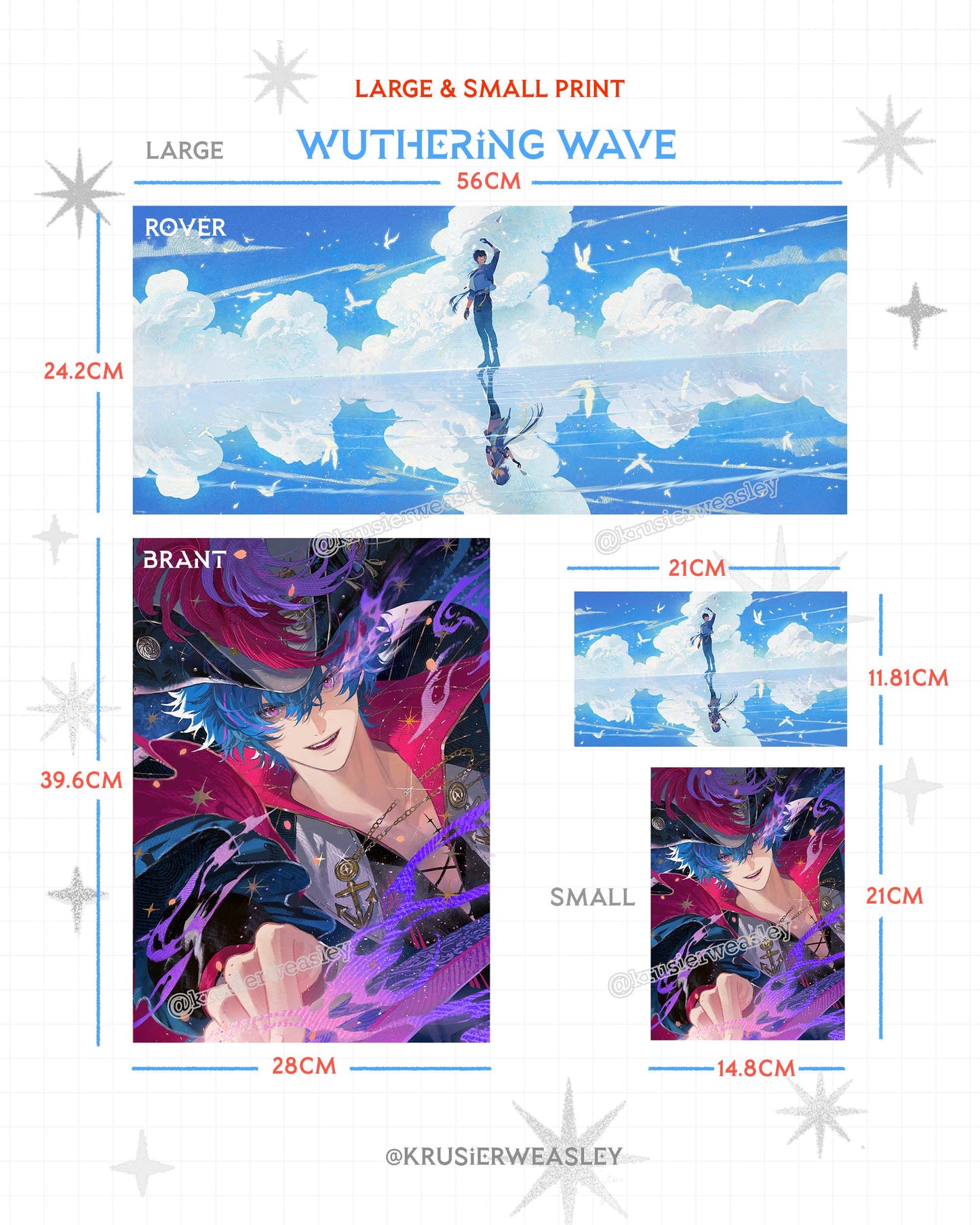 Wuthering Waves | Brant | Rover | Prints | Charm