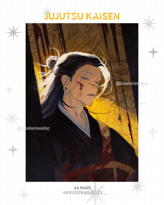 JJK | A5 Prints | Geto | Gojo
