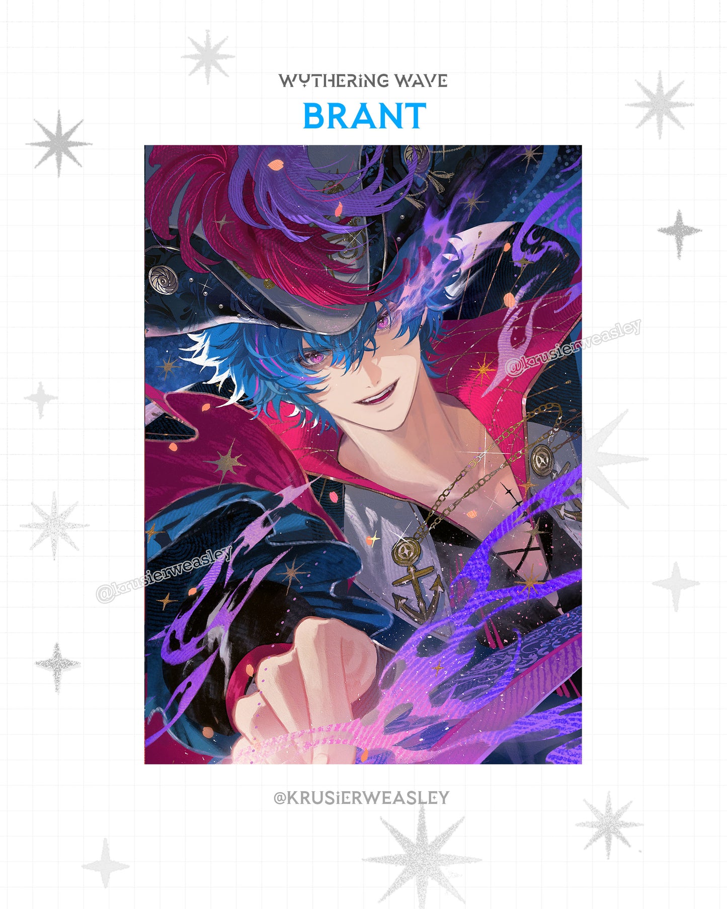 Wuthering Waves | Brant | Rover | Prints | Charm