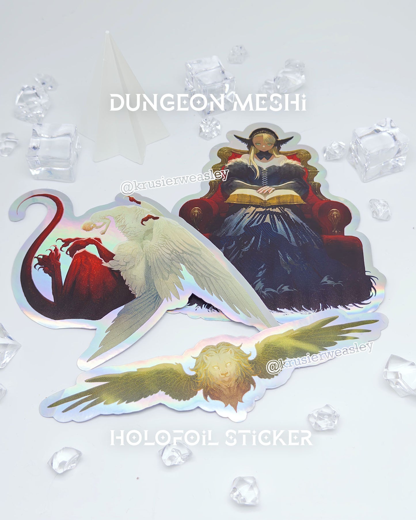 Marcille & Falin | Dungeon Meshi Prints | Stickers