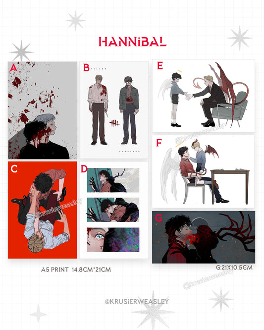 Hannibal | A5 Prints