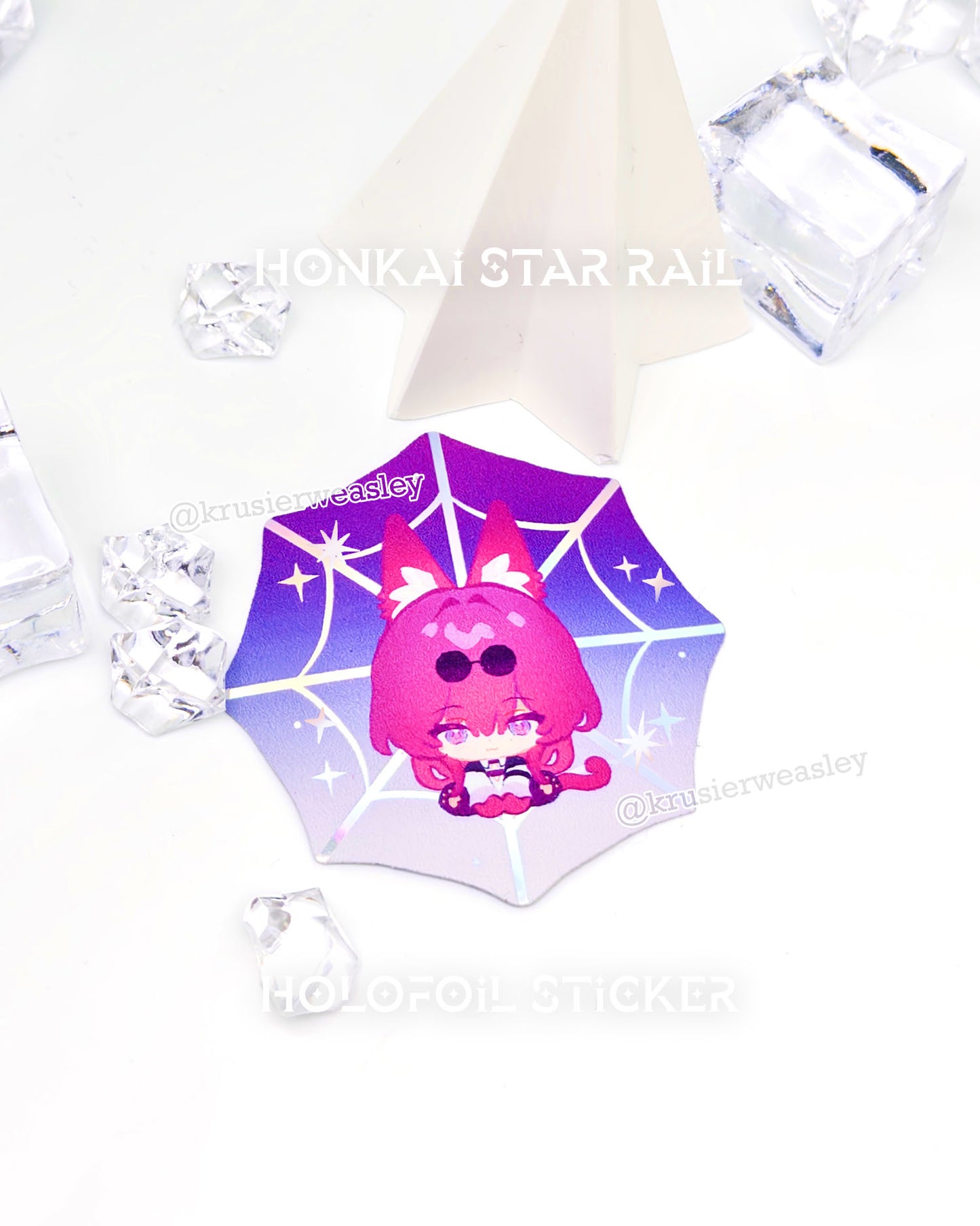 Honkai Star Rail Holofoil Stickers