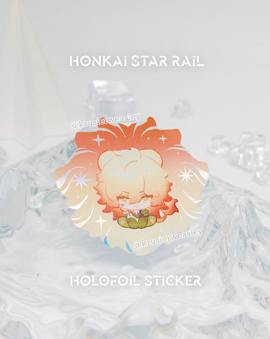 Honkai Star Rail Holofoil Stickers