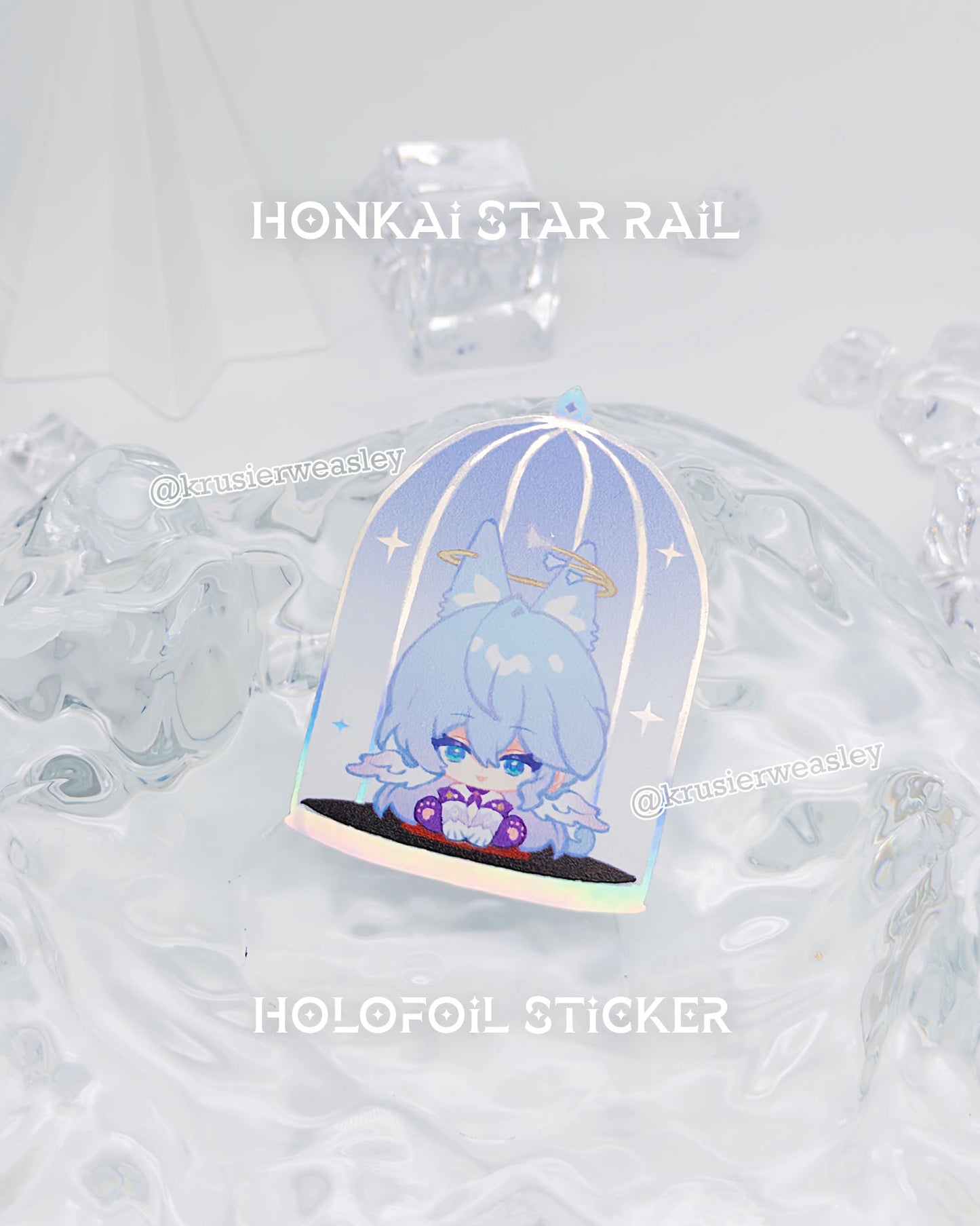 Honkai Star Rail Holofoil Stickers
