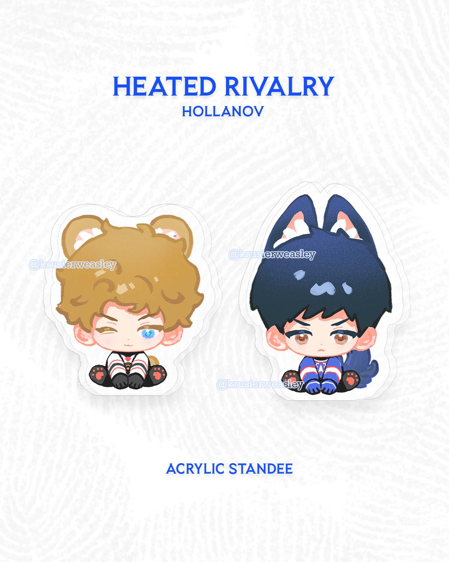 Heated Rivalry Sticker + Standee – KrusierWeasley