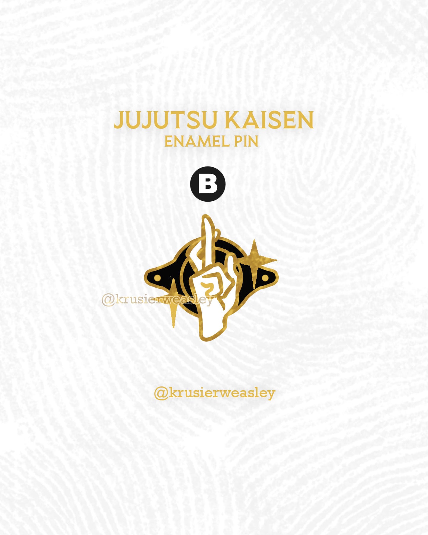 Jujutsu Kaisen Enamel Pin Collection