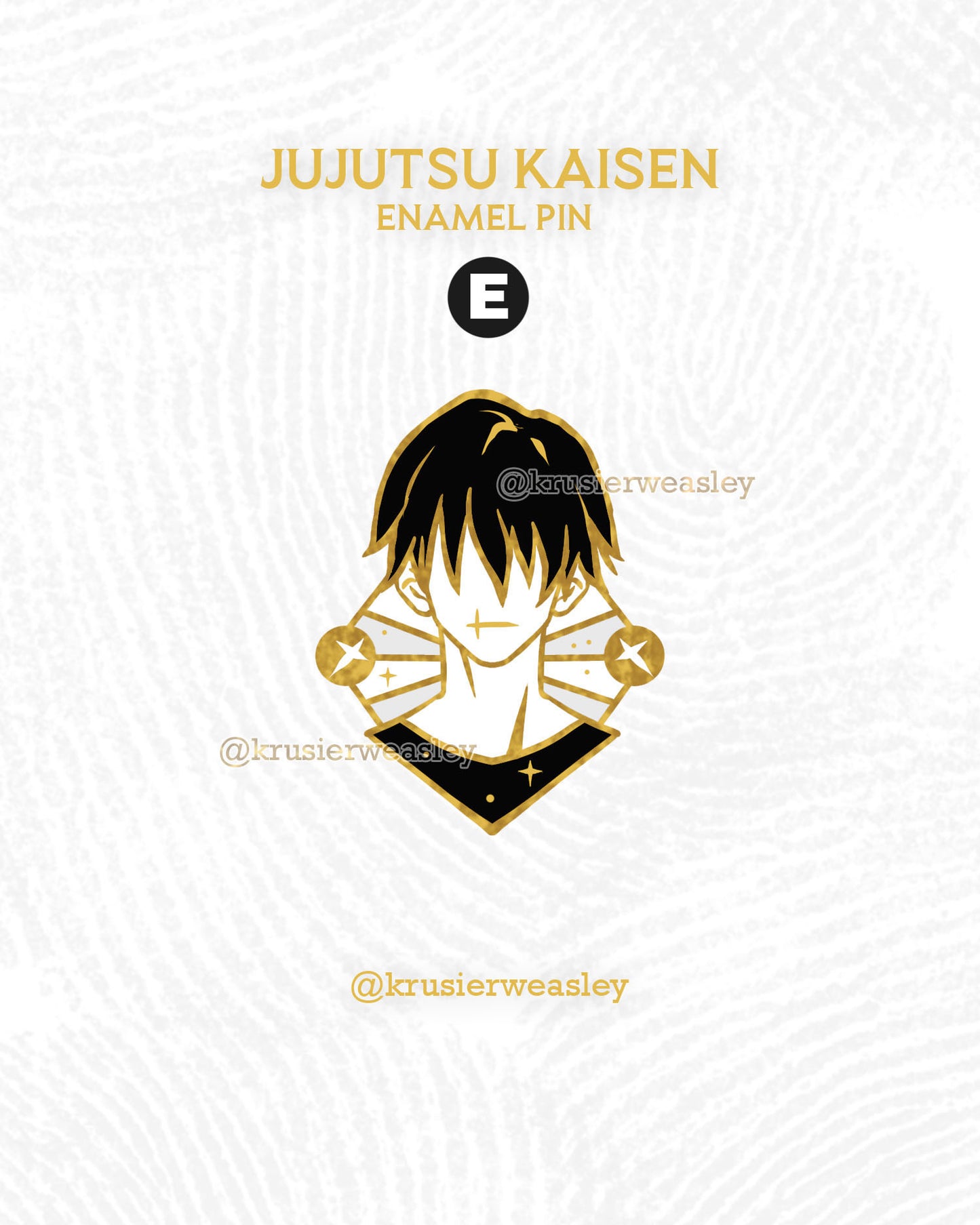 Jujutsu Kaisen Enamel Pin Collection