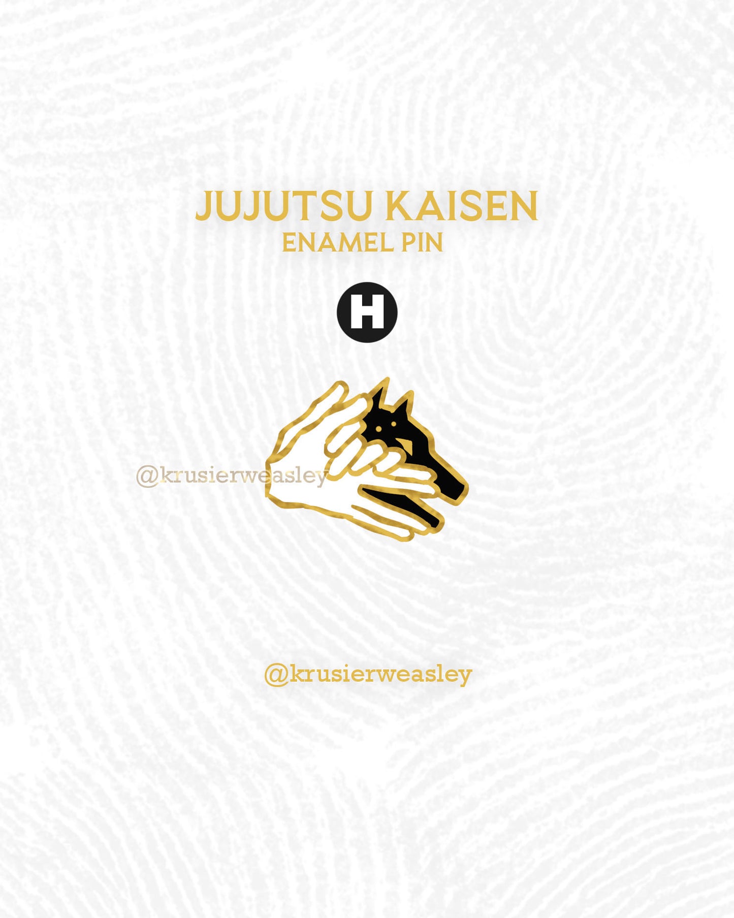 Jujutsu Kaisen Enamel Pin Collection