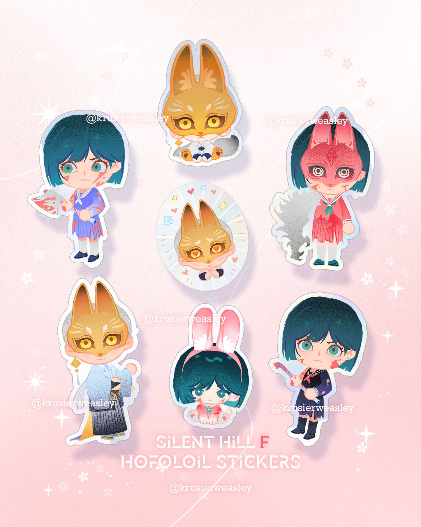 Silent Hill F | Hinako & Kotoyuki | Stickers | Standees | Charms
